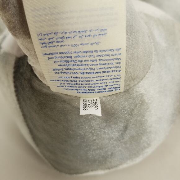 Build A Bear BAB Toothy Shark Plush 2023 Gray Stuffed Animal Great White Toy - Picture 10 of 13